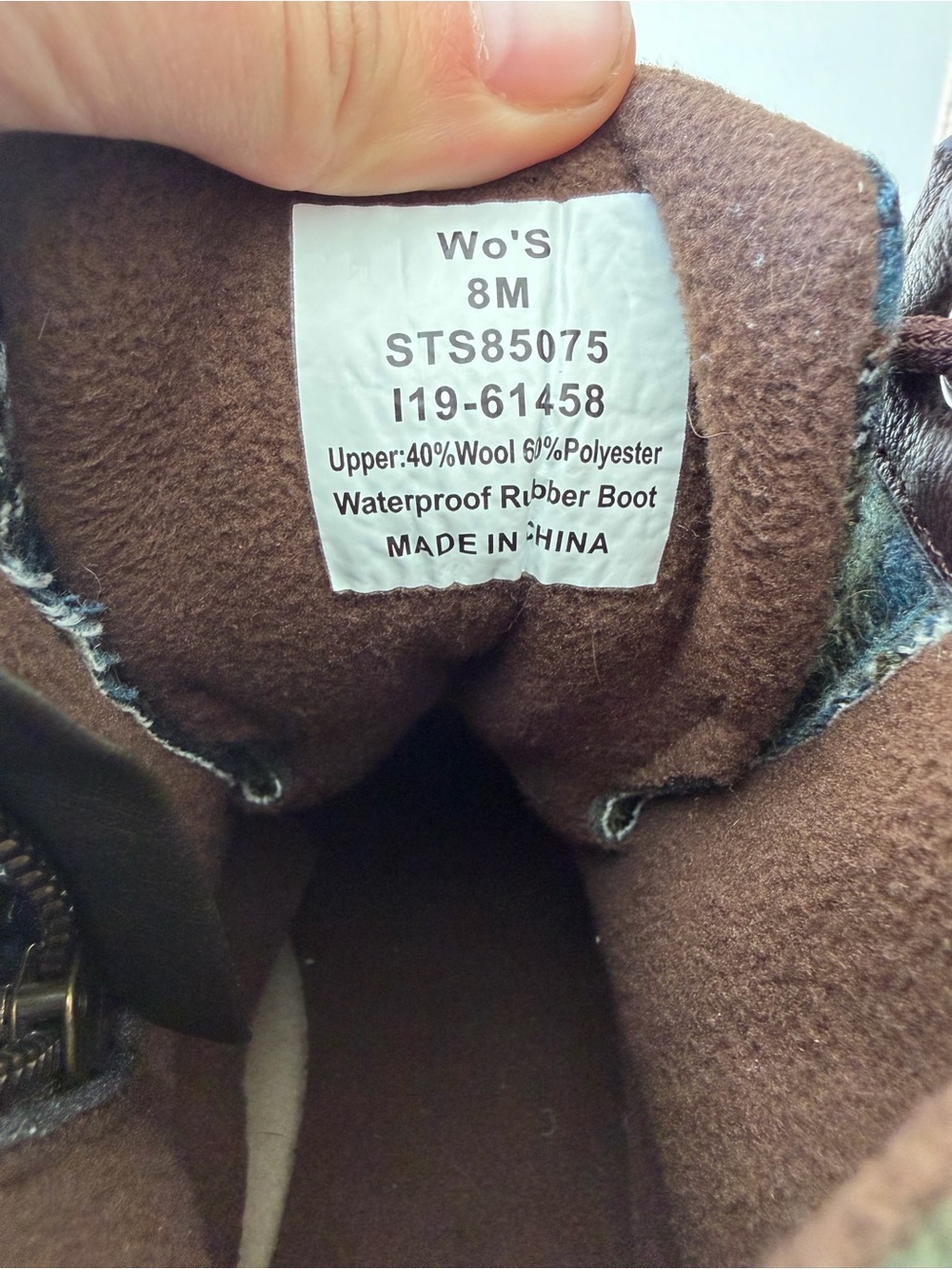 Sperry Waterproof Duck Boots Women’s Size 8 - Picture 6 of 7